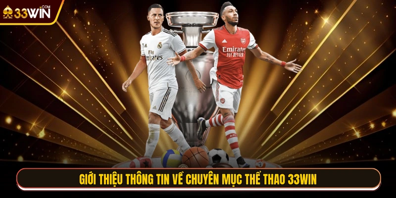 Giới thiệu thông tin về chuyên mục thể thao 33WIN
